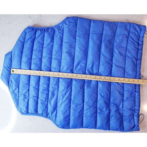 JOHNNIE-O Hudson Quilted Puffer Vest JMVT1160 Packable Men's Size XL Blue - Picture 11 of 11